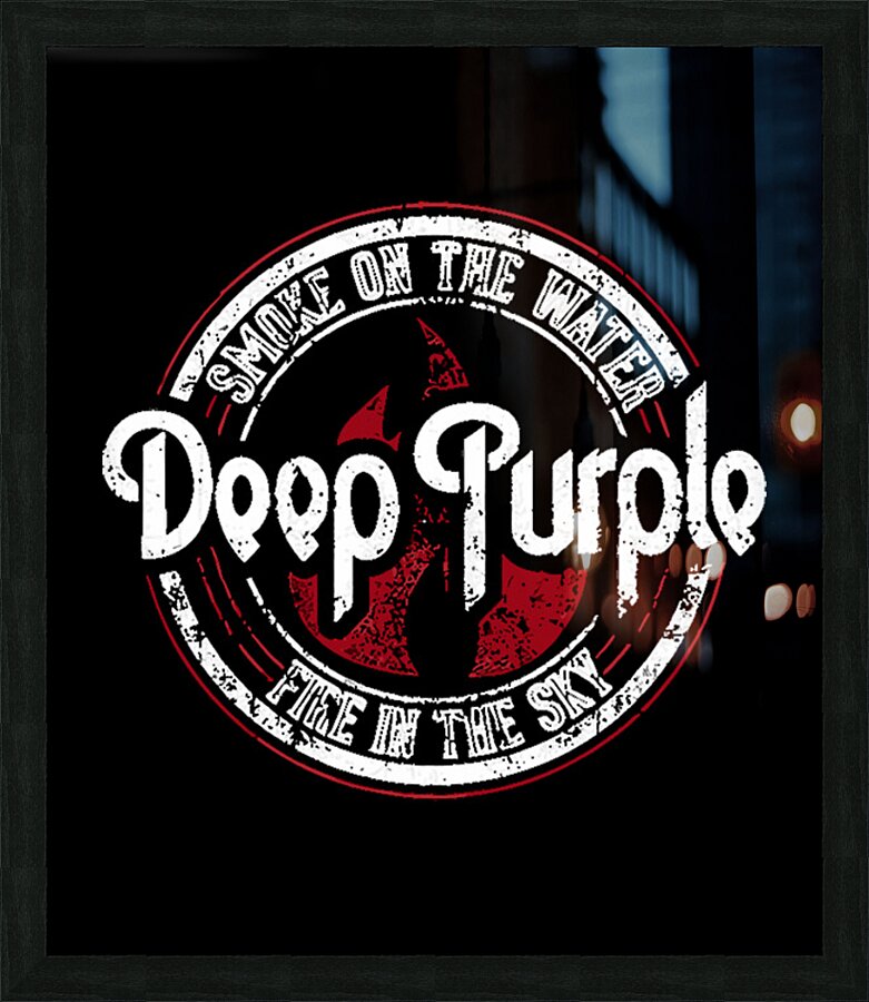 Deep Purple 26 Picture Frame print
