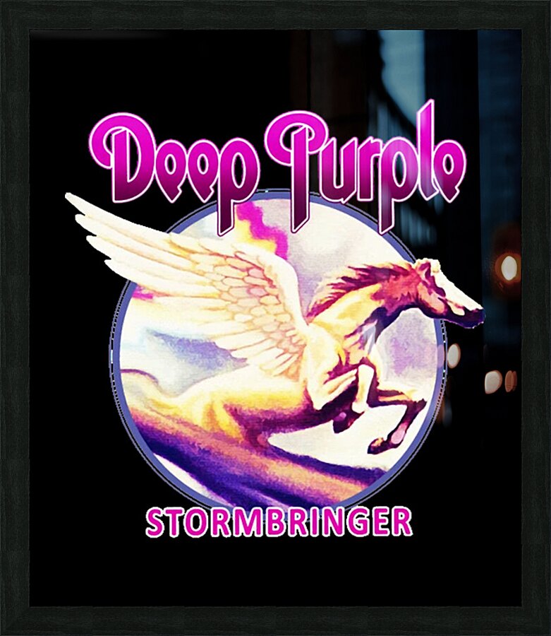Deep Purple 27 Picture Frame print