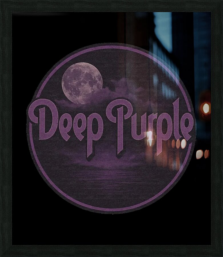 Deep Purple 28 Picture Frame print