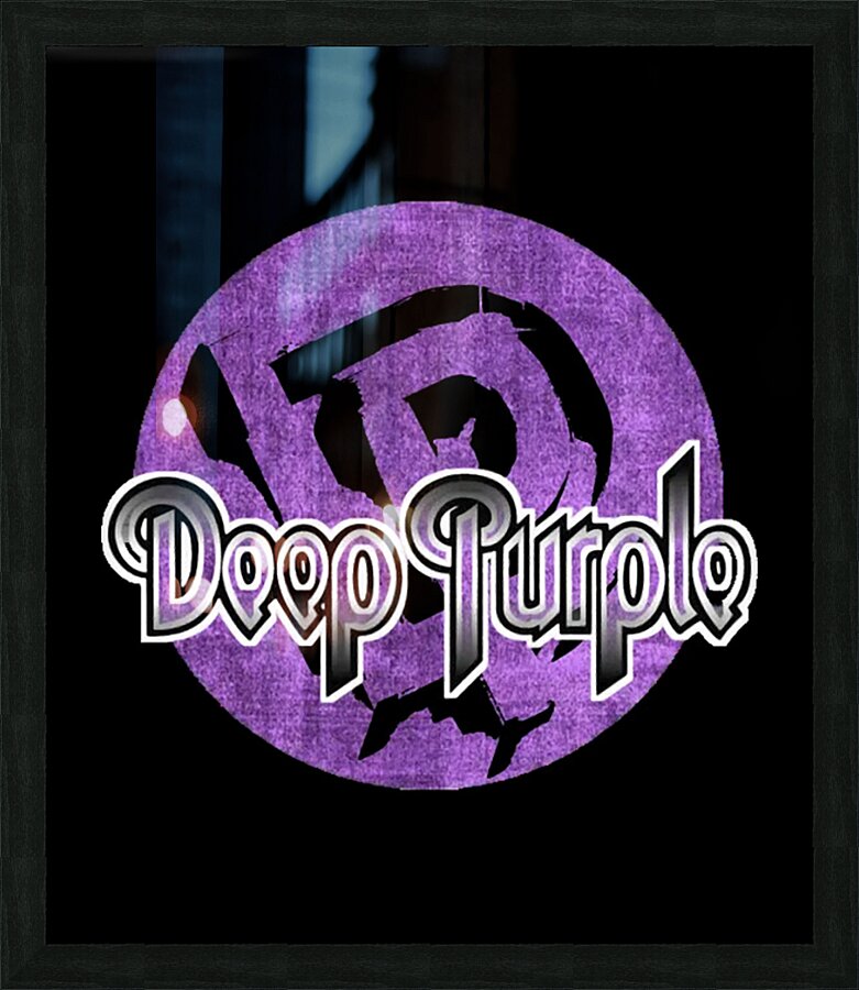 Deep Purple 30 Picture Frame print