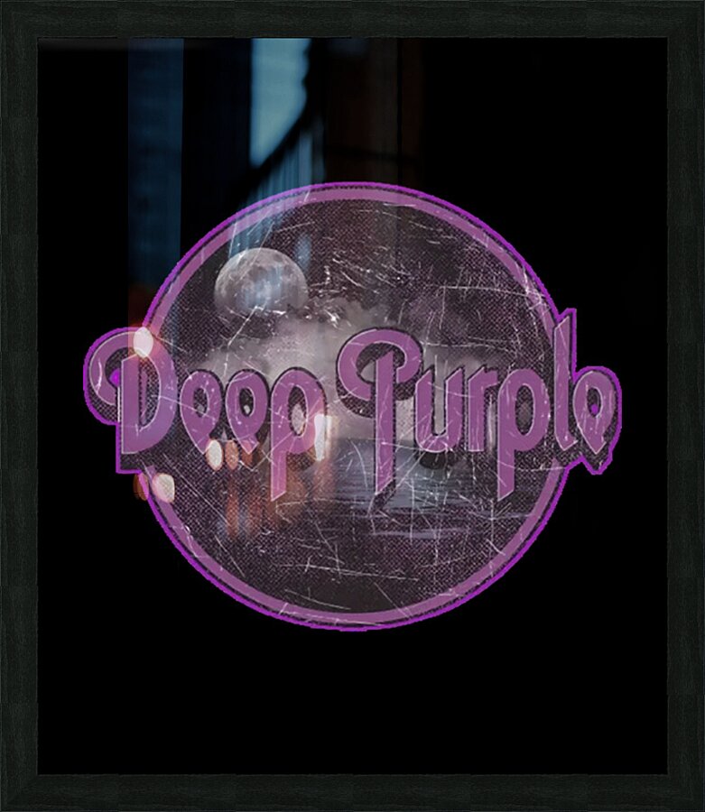 Deep Purple 34 Picture Frame print