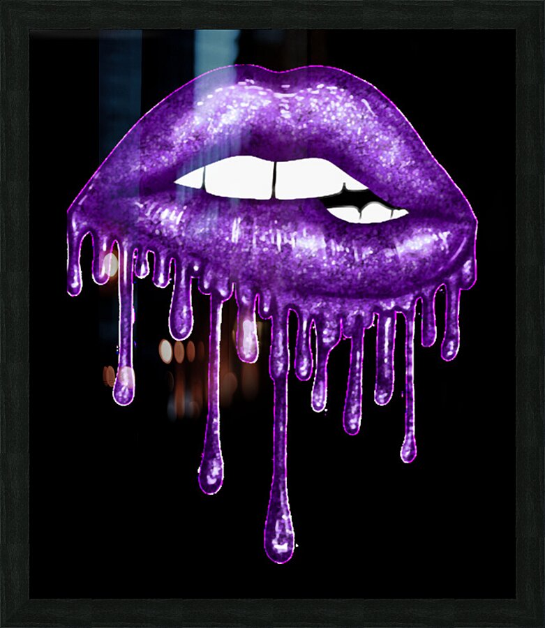 Deep Purple 42 Picture Frame print
