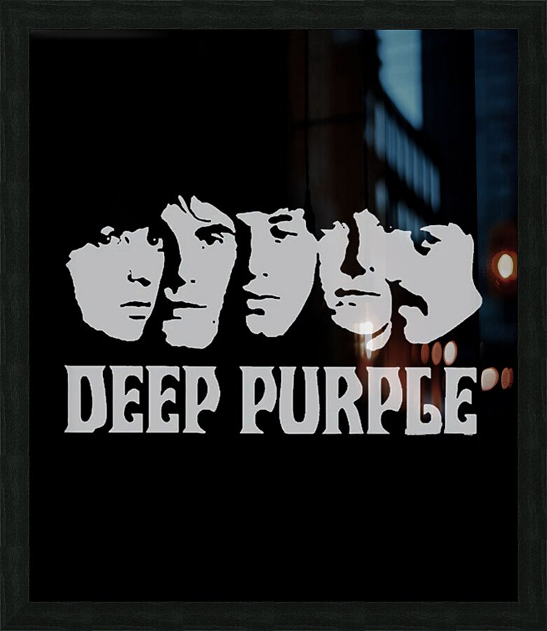 Deep Purple 46 Picture Frame print