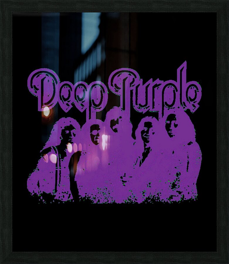 Deep Purple 47 Picture Frame print