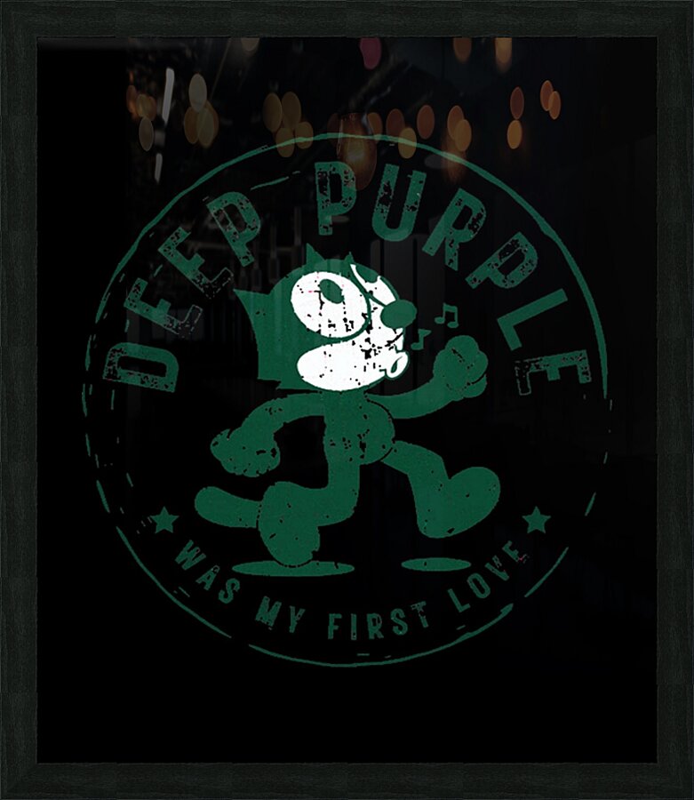 Deep Purple 48 Picture Frame print