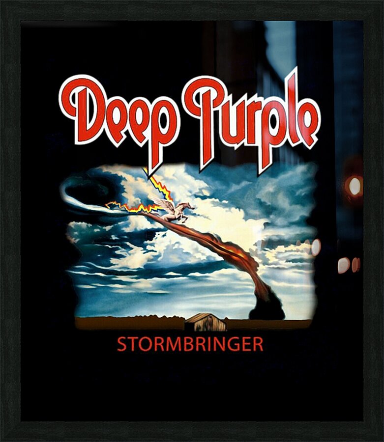 Deep Purple 6 Picture Frame print