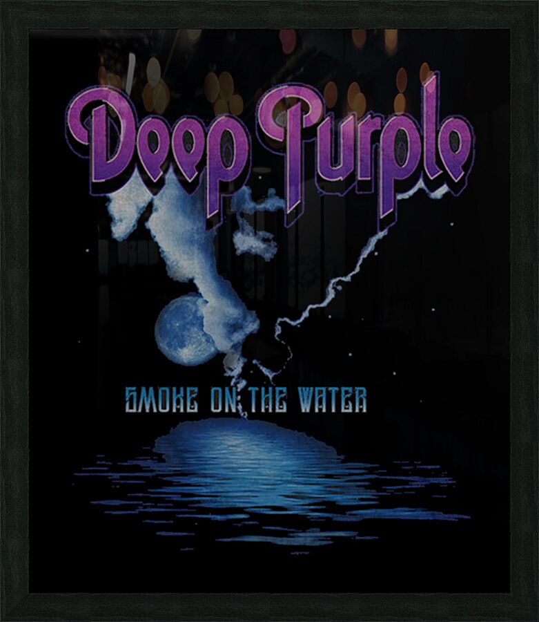 Deep Purple 18 Picture Frame print