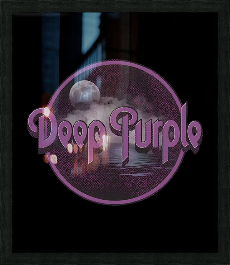 Deep Purple 19 Picture Frame print