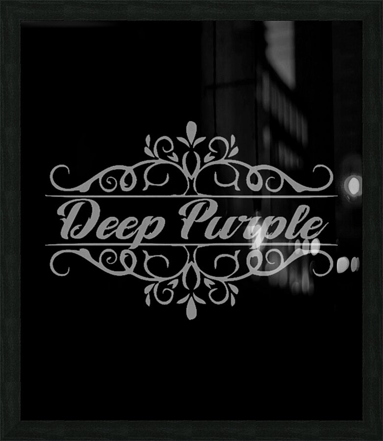 Deep Purple 21 Picture Frame print