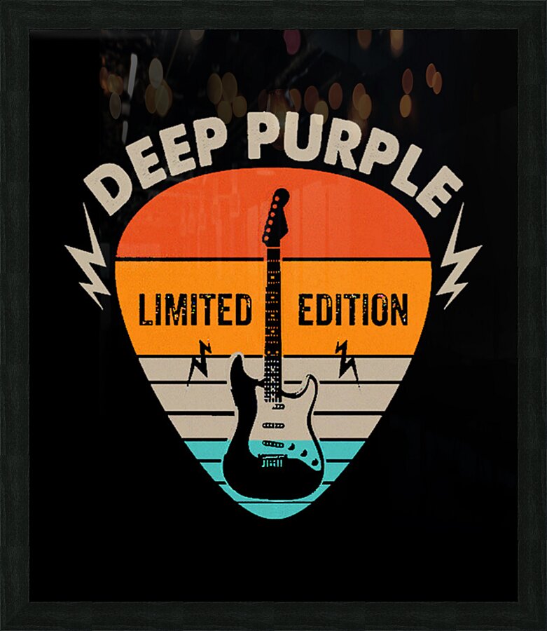 Deep Purple 23 Picture Frame print