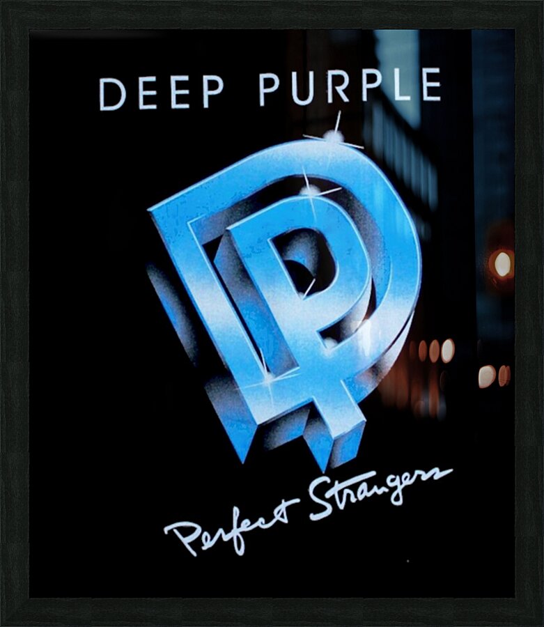 Deep Purple 24 Picture Frame print