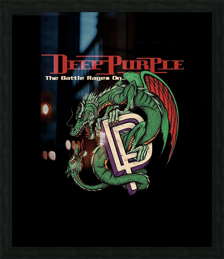 Deep Purple 26 Picture Frame print