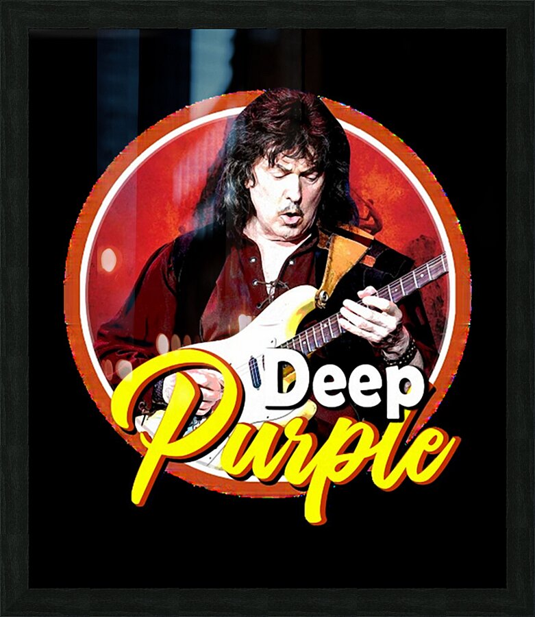 Deep Purple 27 Picture Frame print