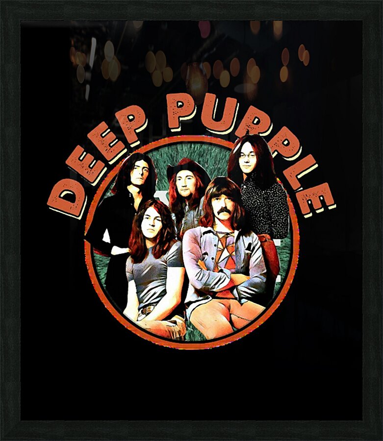 Deep Purple 28 Picture Frame print