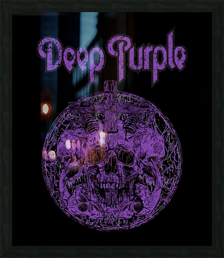 Deep Purple 29 Picture Frame print