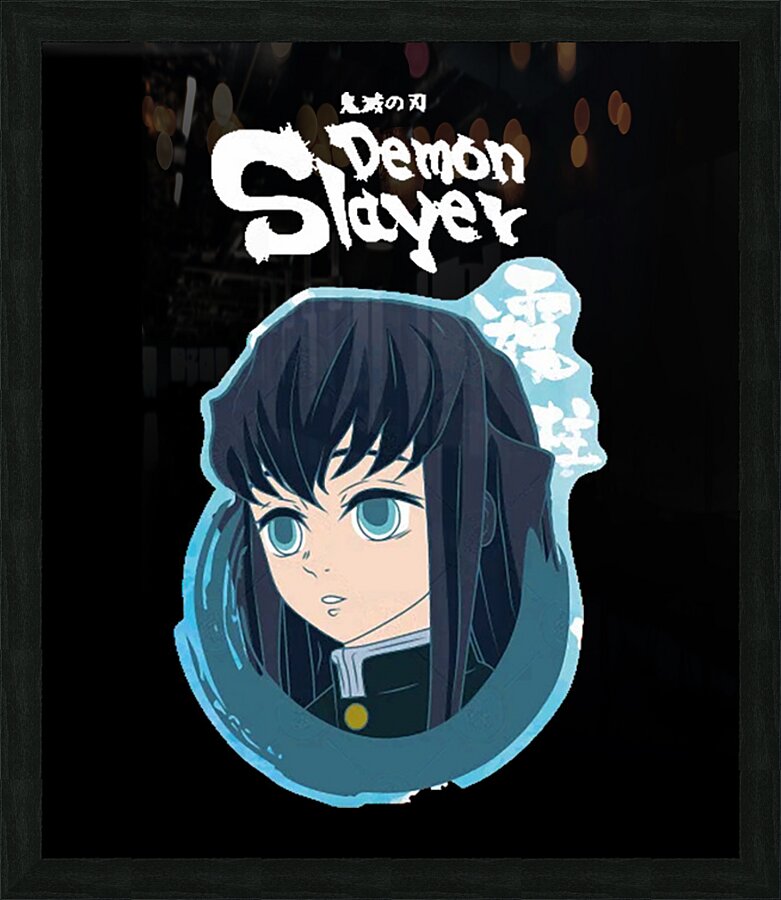 Demon Slayer 4 Picture Frame print