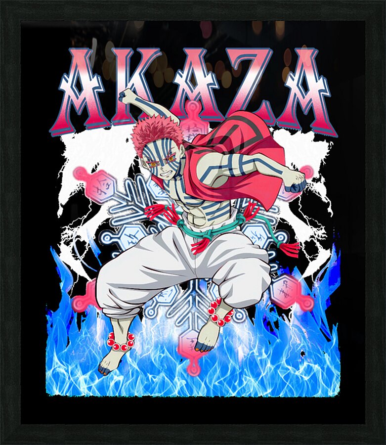 Demon Slayer 8 Picture Frame print