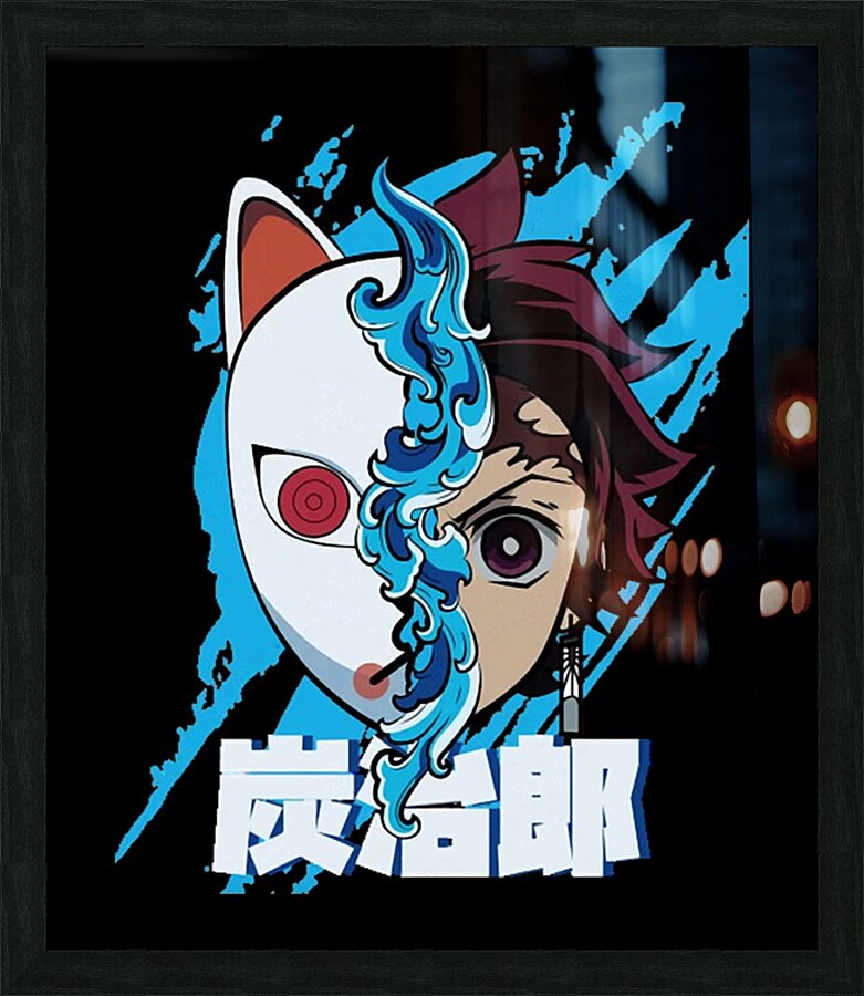 Demon Slayer 12 Picture Frame print