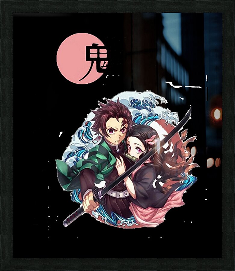 Demon Slayer 14 Picture Frame print