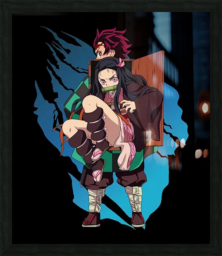 Demon Slayer 18 Picture Frame print