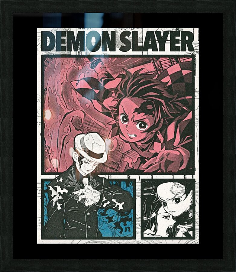 Demon Slayer 22 Picture Frame print