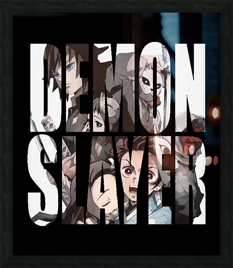 Demon Slayer 25 Picture Frame print