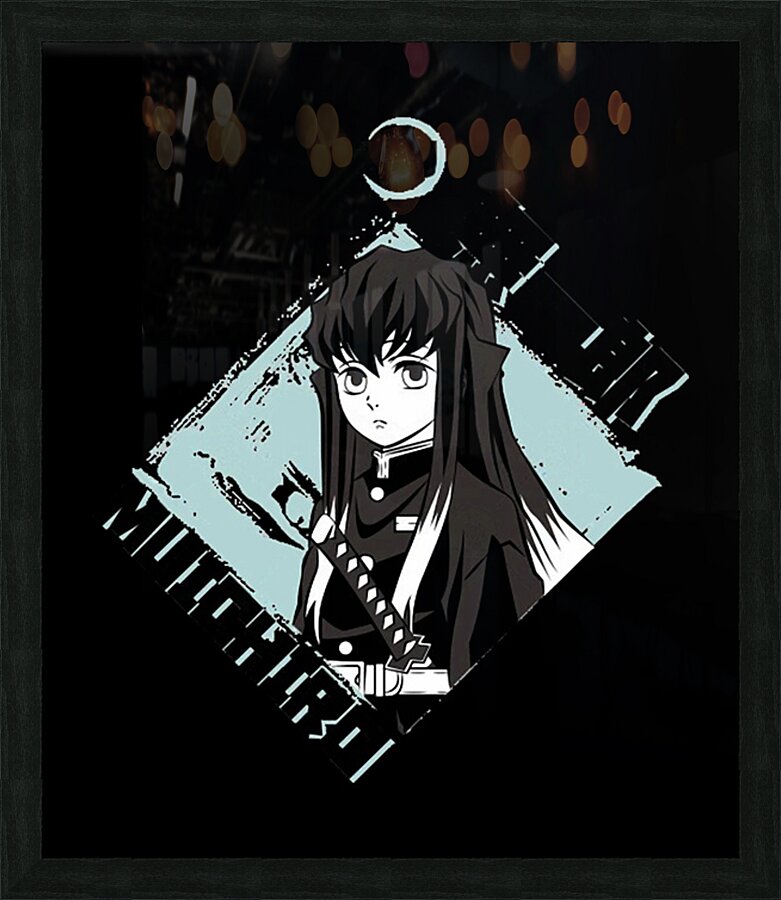 Demon Slayer 33 Picture Frame print