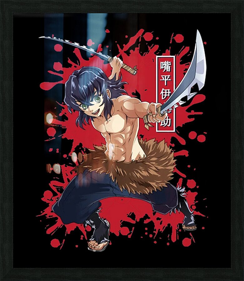 Demon Slayer 34 Picture Frame print