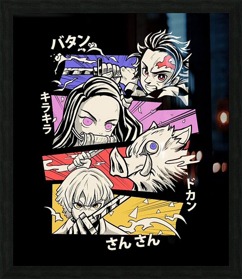 Demon Slayer 36 Picture Frame print