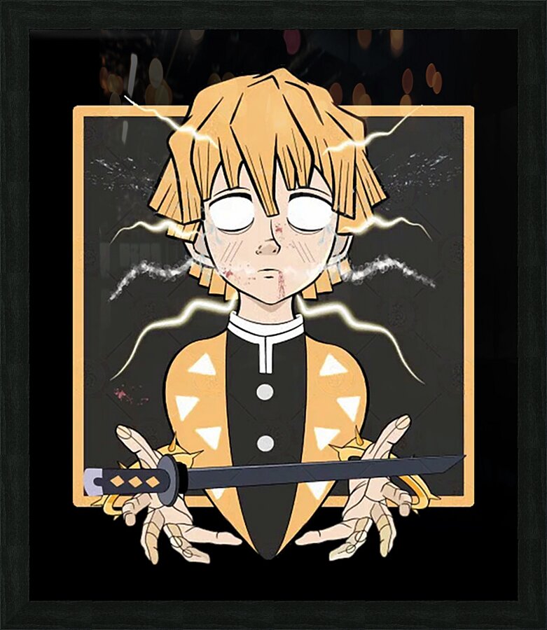 Demon Slayer 38 Picture Frame print