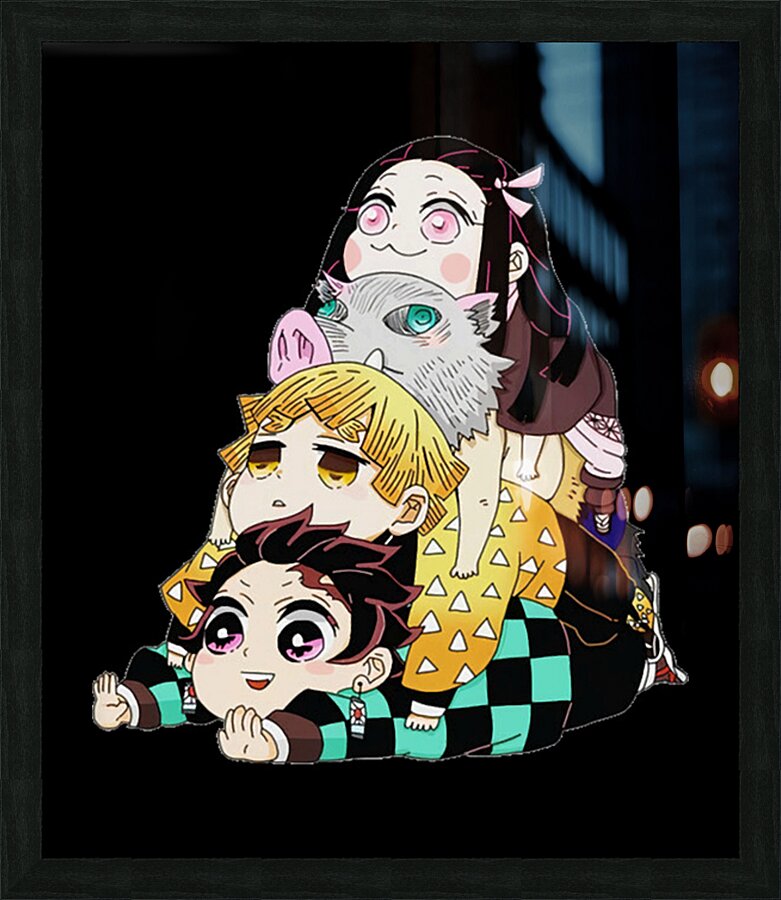 Demon Slayer 42 Picture Frame print