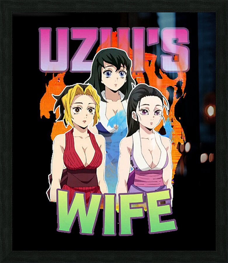 Demon Slayer 43 Picture Frame print