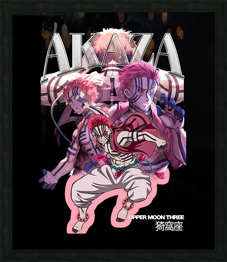 Demon Slayer 44 Picture Frame print