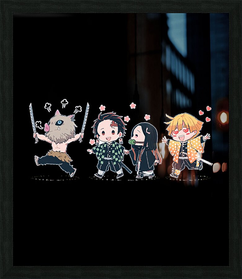Demon Slayer 48 Picture Frame print