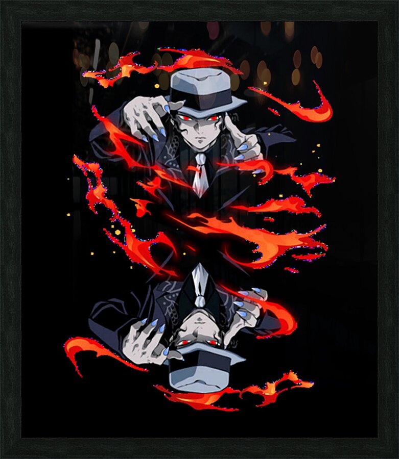 Demon Slayer 49 Picture Frame print