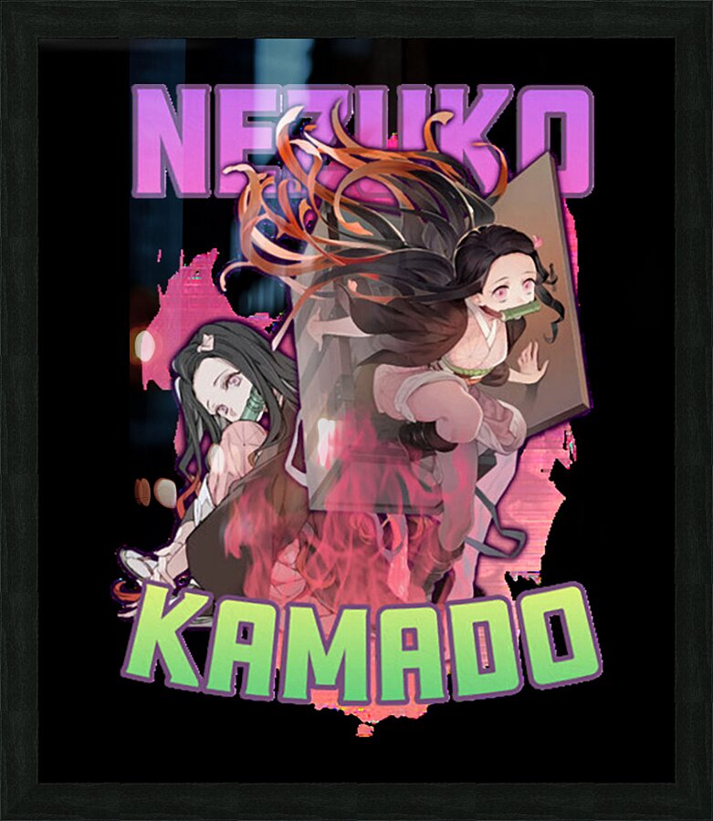 Demon Slayer 55 Picture Frame print