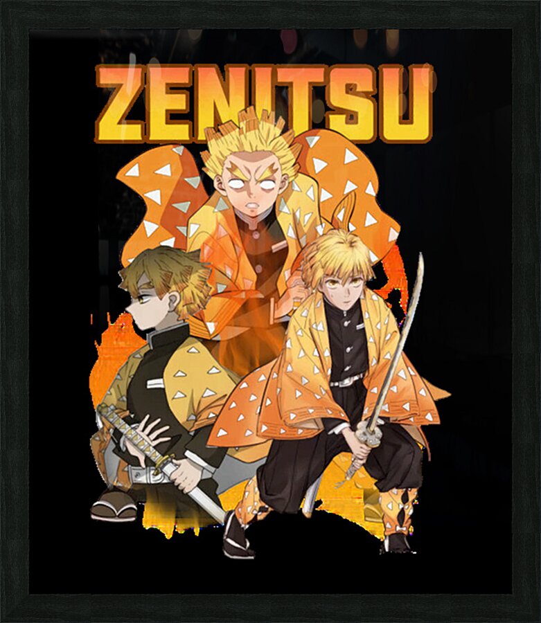 Demon Slayer 58 Picture Frame print