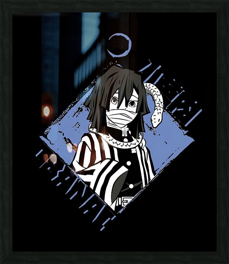 Demon Slayer 60 Picture Frame print