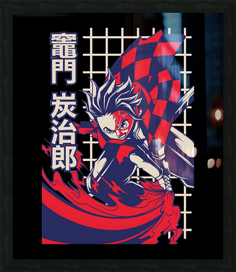 Demon Slayer 62 Picture Frame print