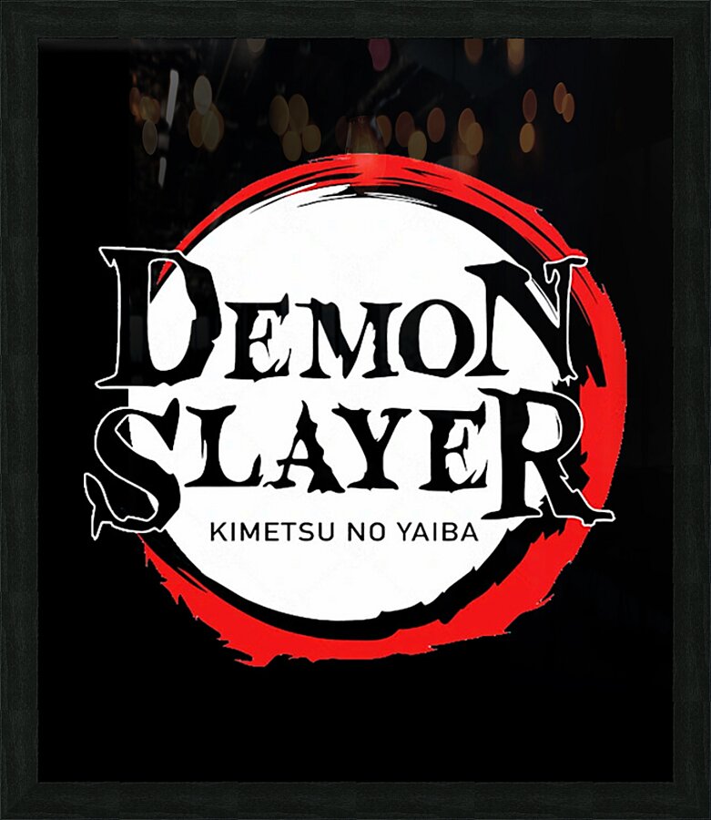 Demon Slayer 4 Picture Frame print