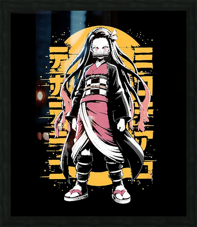 Demon Slayer 15 Picture Frame print