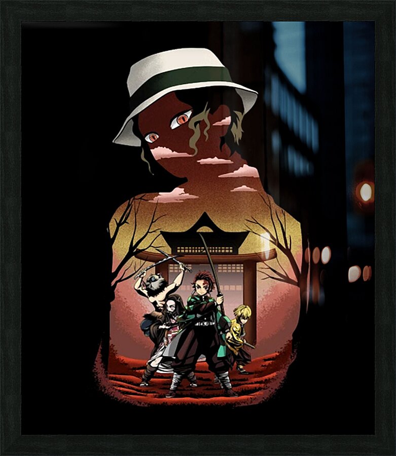 Demon Slayer 25 Picture Frame print