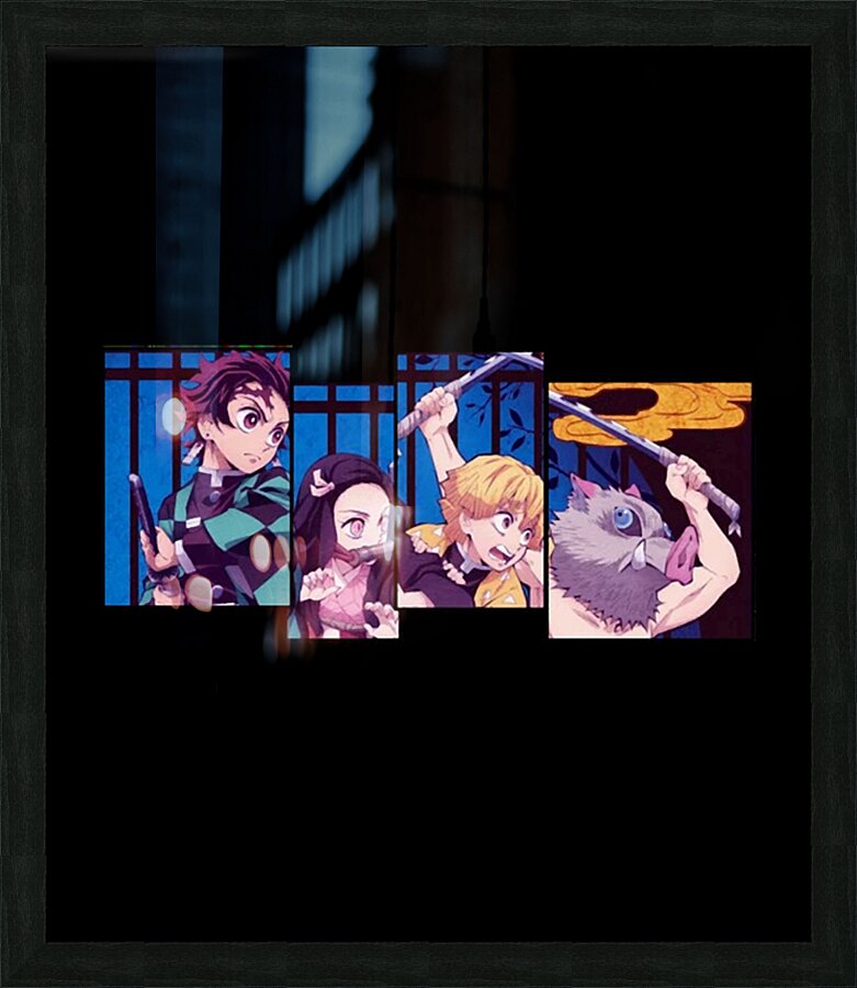 Demon Slayer 26 Picture Frame print