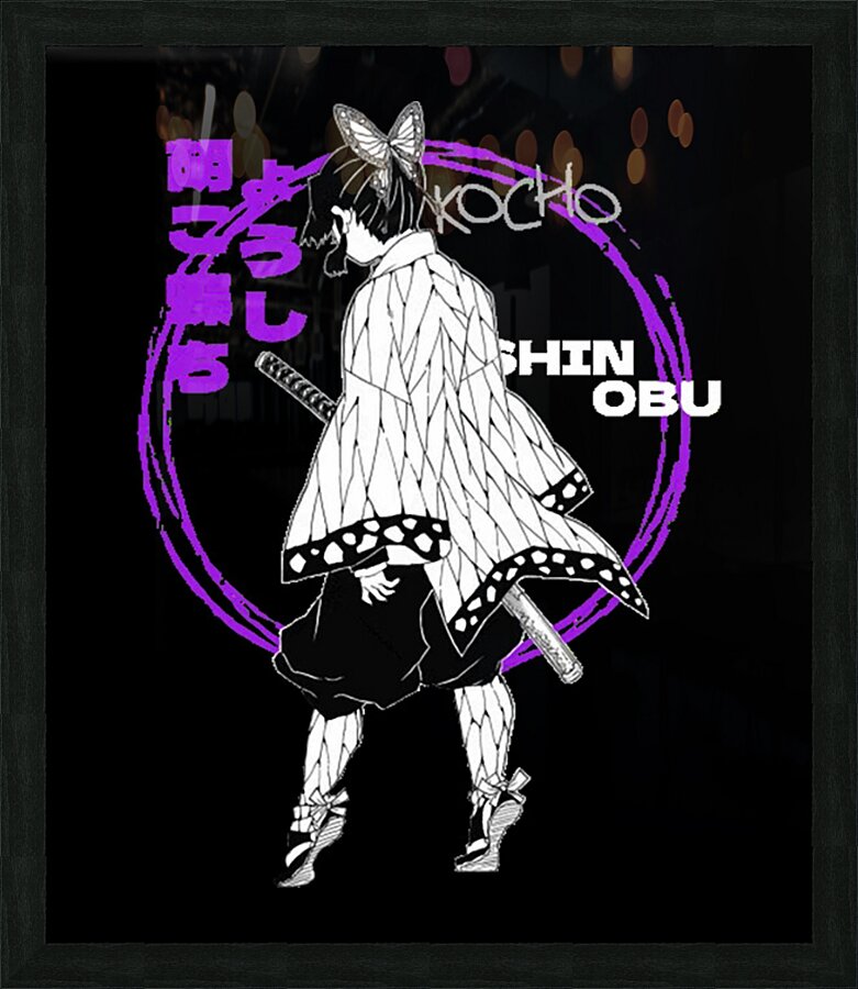 Demon Slayer 28 Picture Frame print