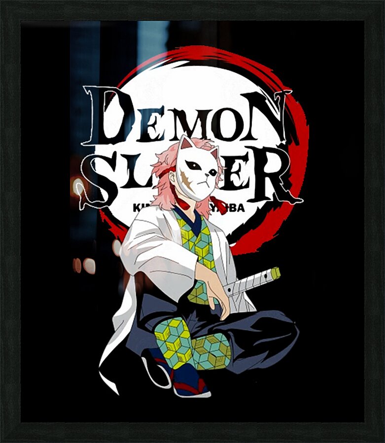 Demon Slayer 33 Picture Frame print