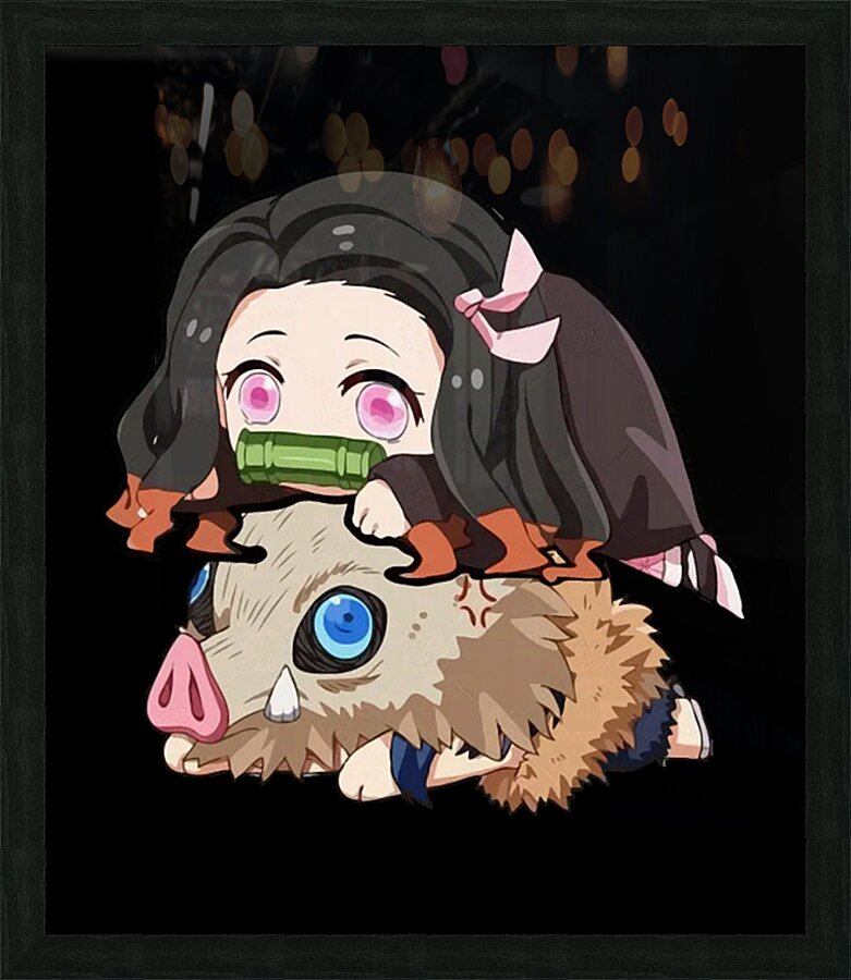 Demon Slayer 35 Picture Frame print