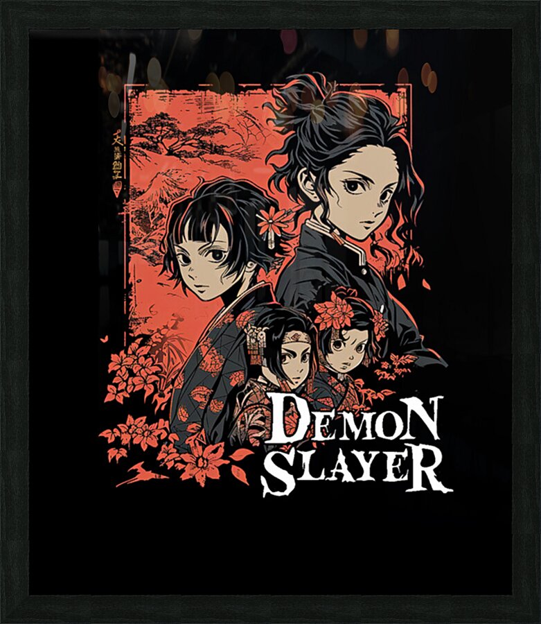 Demon Slayer 39 Picture Frame print