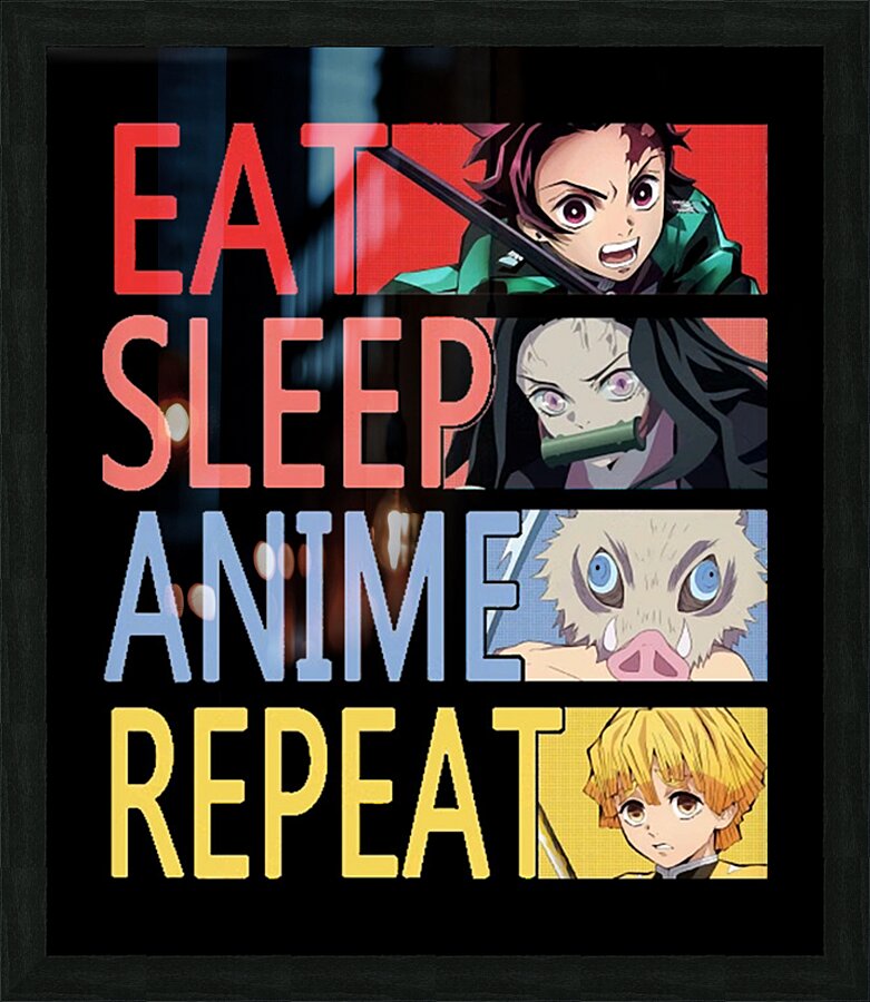 Demon Slayer 41 Picture Frame print