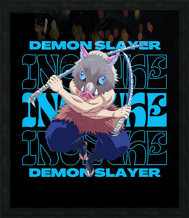 Demon Slayer 60 Picture Frame print