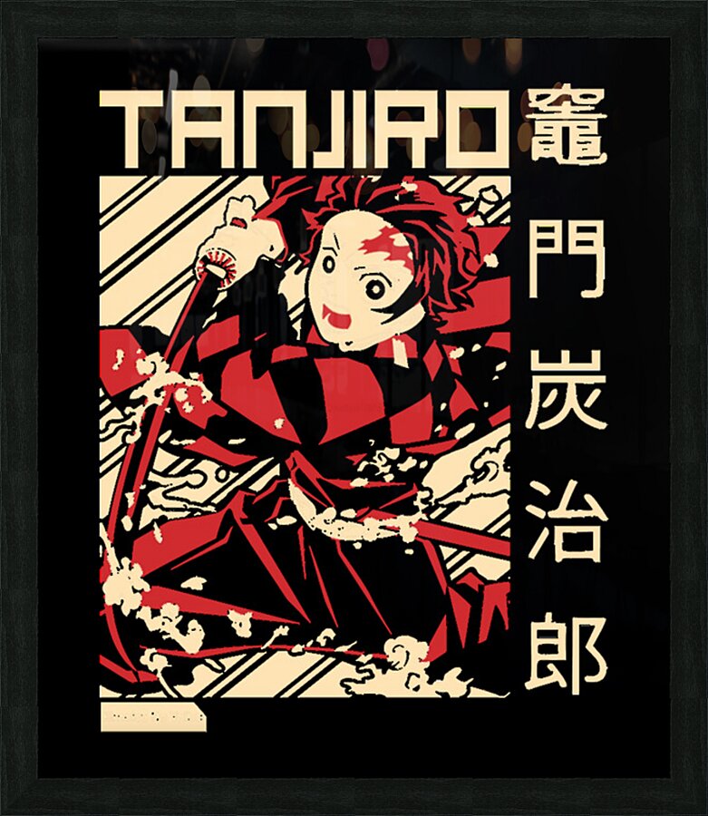 Demon Slayer 1 Picture Frame print